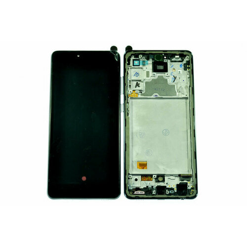 Дисплей (LCD) для Samsung SM-A725/A72+Touchscreen black OLED в рамке