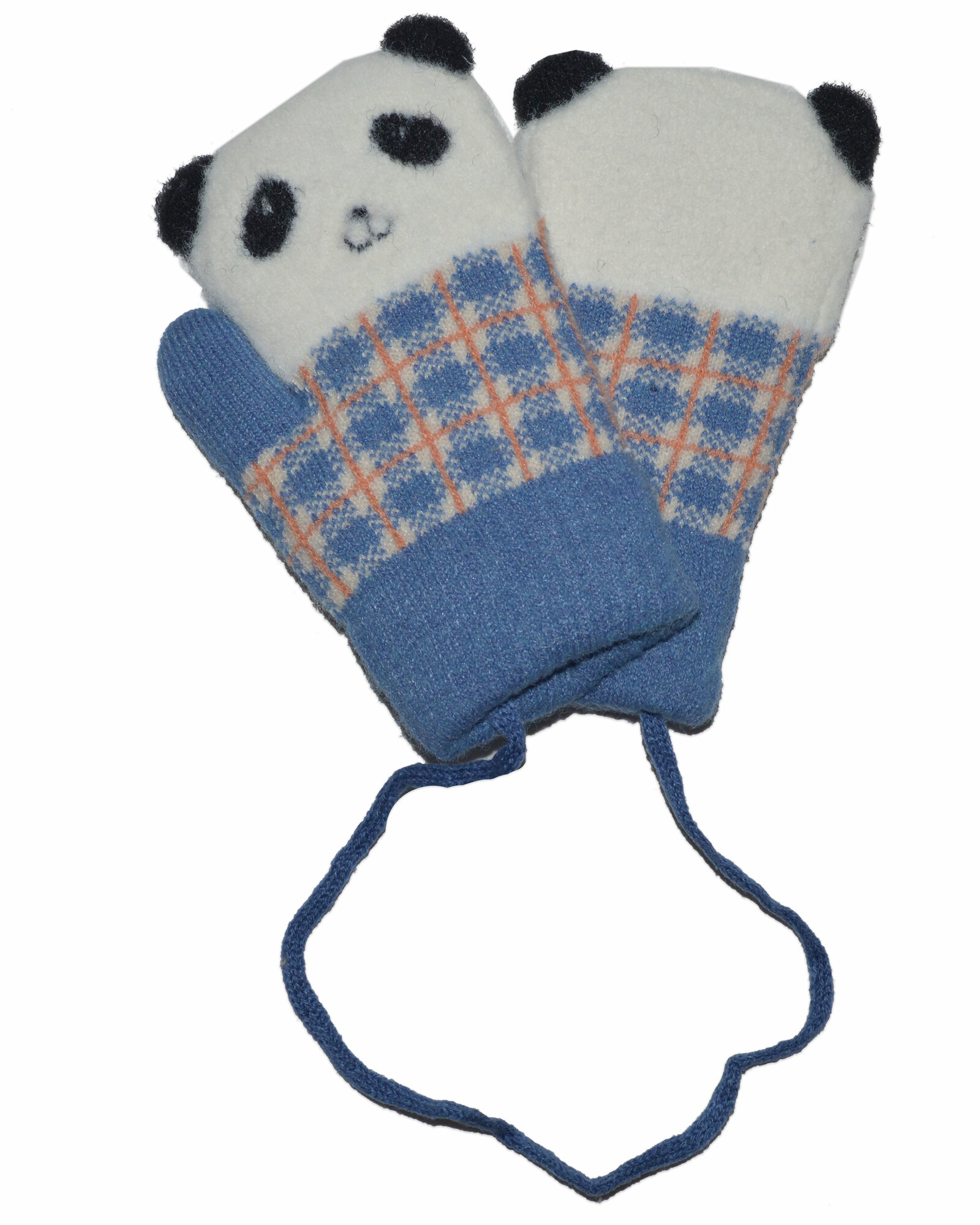 фото Детские варежки 17-темно-синий (2-4 года)