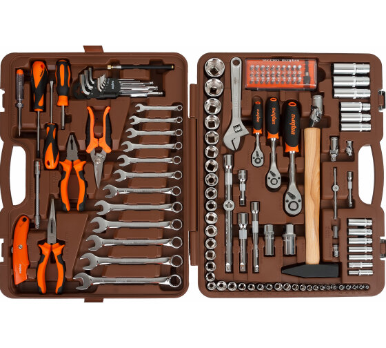 OMBRA Набор инструмента универсальный 1/4", 3/8" и 1/2"DR, 131 предмет OMT131S OMT131S