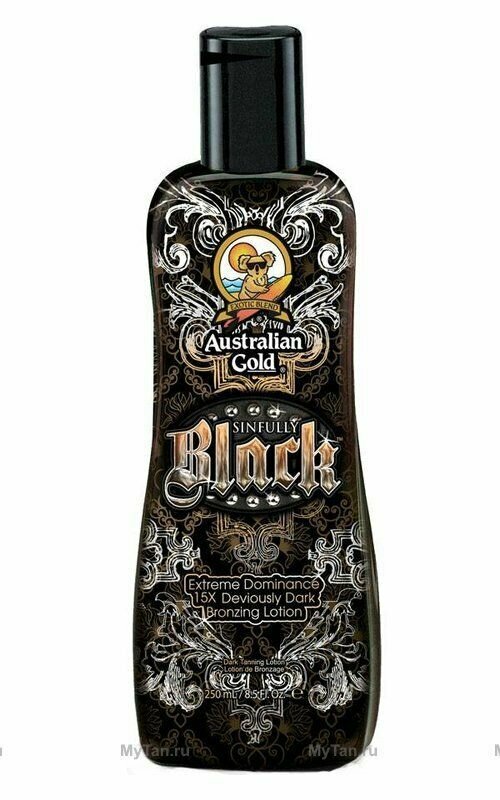 Australian Gold Sinfully Black, крем для загара