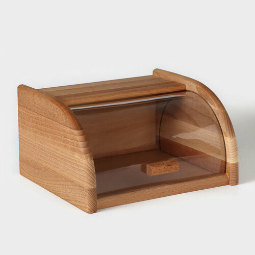 Хлебница с прозрачной крышкой 2252915 см бук 4745₽