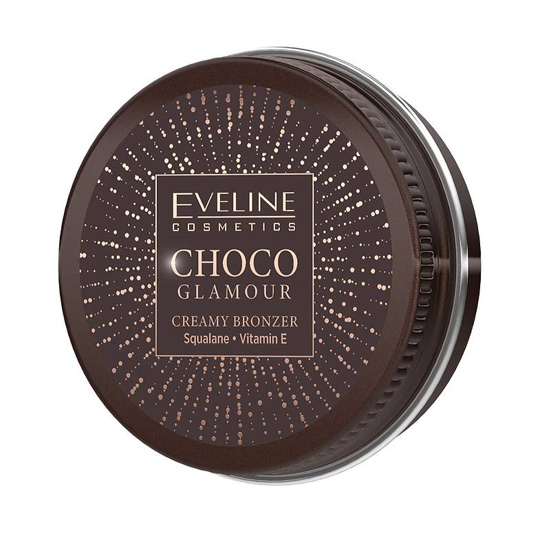 EVELINE CHOCO GLAMOUR Кремовый бронзер для лица 20г №02