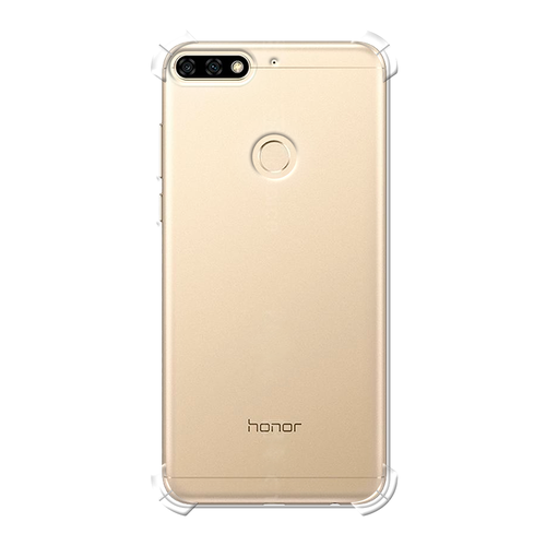 Противоударный силиконовый чехол на Honor 7C / Хонор 7С, прозрачный силиконовый чехол париж 2 на honor 7c хонор 7с