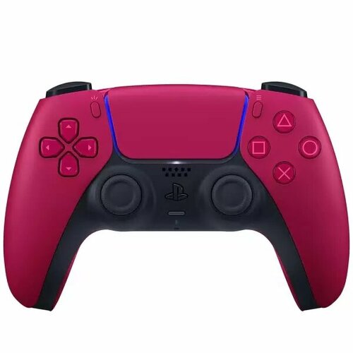 фото Ps5 (пс5) игровая приставка sony playstation 5 slim disc + 2-й геймпад(красный) + зарядное + игра mortal kombat