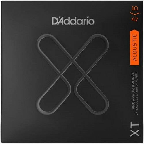 Струны D'Addario XT Phosphor Bronze Acoustic 10-47 (XTAPB1047). Оригинальные, США!
