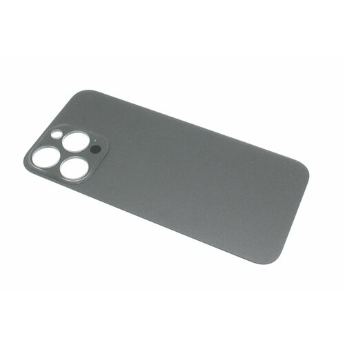 Задняя крышка (стекло) для Apple iPhone 14 Pro Max черная задняя крышка стекло iphone 11 pro max c увел вырезом серебро 1кл