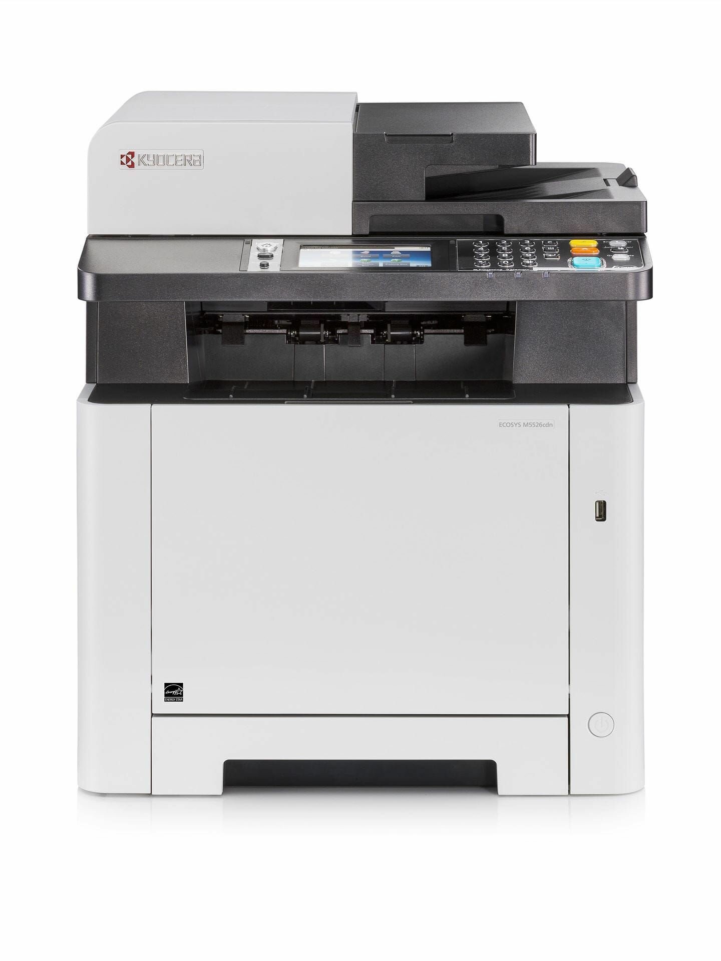 МФУ лазерное Kyocera Ecosys M5526cdn, цветной, 1200x1200 dpi (1102R83NL0), серый