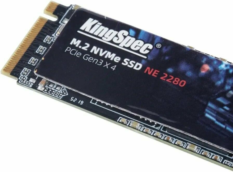 Внутренний SSD диск KINGSPEC 128GB, M.2, NVMe, PCIe 3.0 x (NE-128 2280)