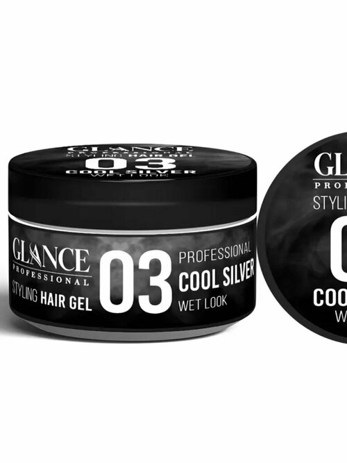 GLANCE Professional Гель для укладки волос WET LOOK 03 , 300мл