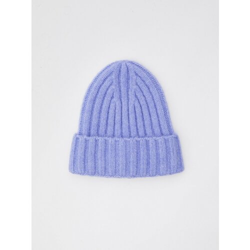 фото Шапка бини zolla, размер 54-58, лиловый