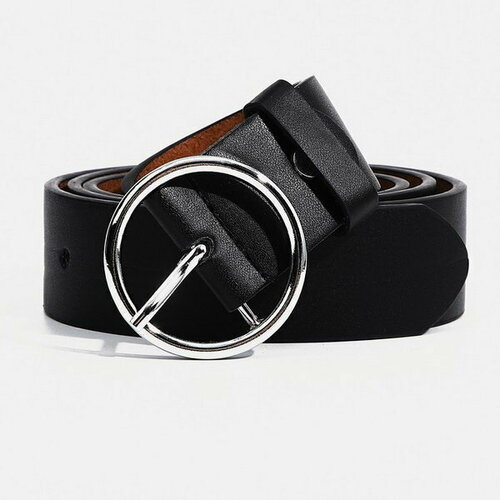 фото Ремень сима-ленд, размер 110, черный сима-лэнд