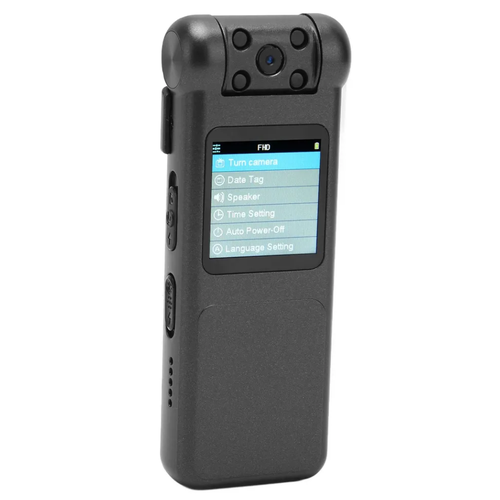 Нагрудная камера SCCAM-02 с магнитной клипсой встроенная память 8 GB емкость аккумулятора 800 mAh HD качество 1920 x 1080P 439000₽