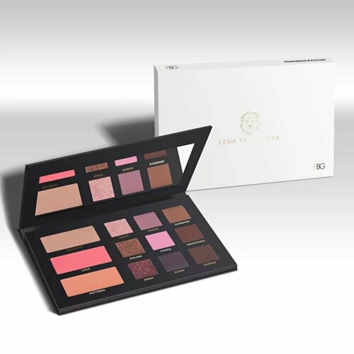 RBG Russian Beauty Guru Универсальная палетка для макияжа N2 Лена Ясенкова 276 гр 4950₽