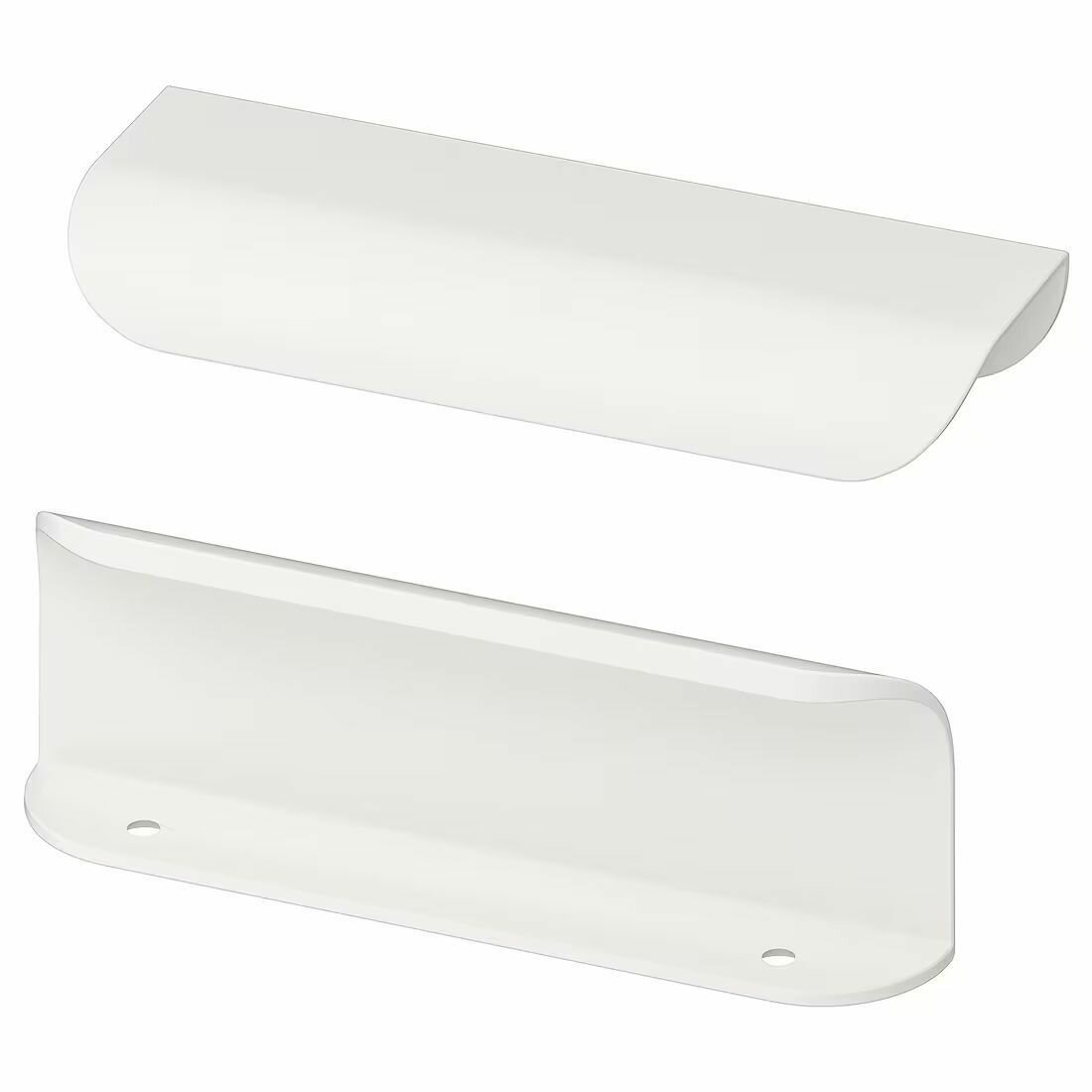 Ручка мебельная IKEA BILLSBRO120 мм, 2 шт, белого цвета