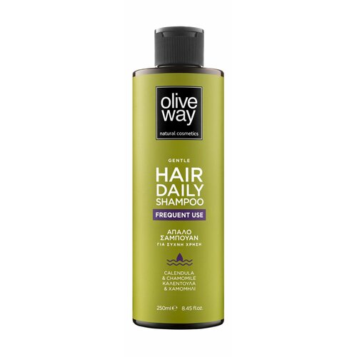 OLIVEWAY Gentle Daily Shampoo Шампунь для волос для частого применения, 250 мл