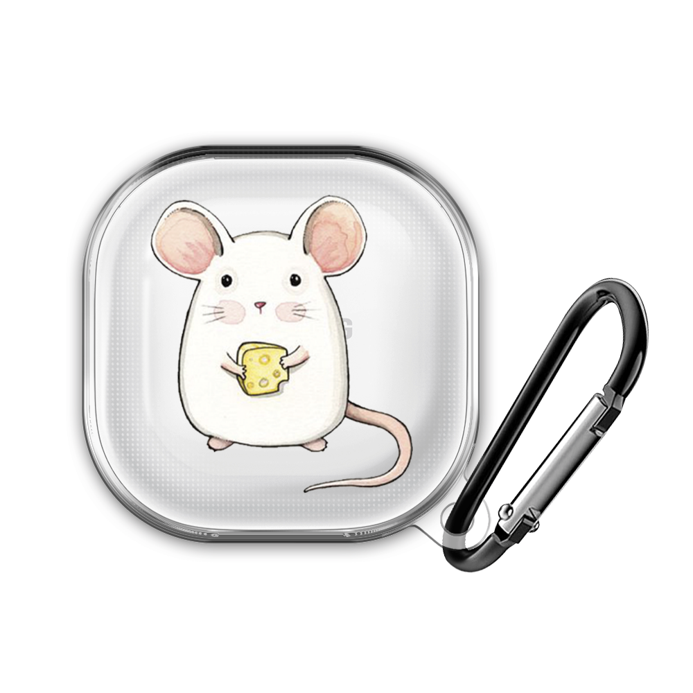 Чехол для наушников Samsung Galaxy Buds 2/Pro/Live "Мышка"