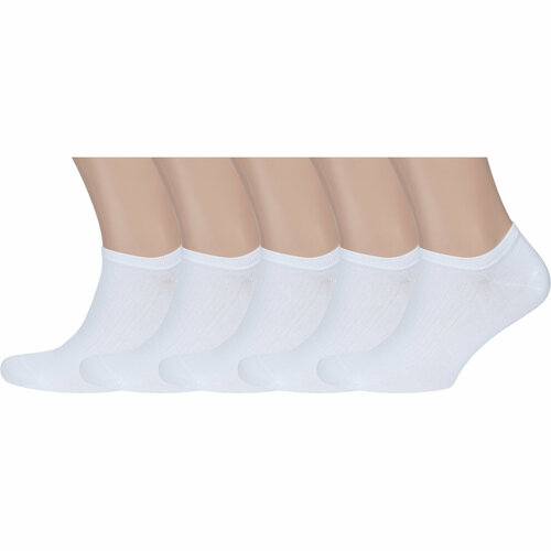 Носки RuSocks, 5 пар, размер 25, белый