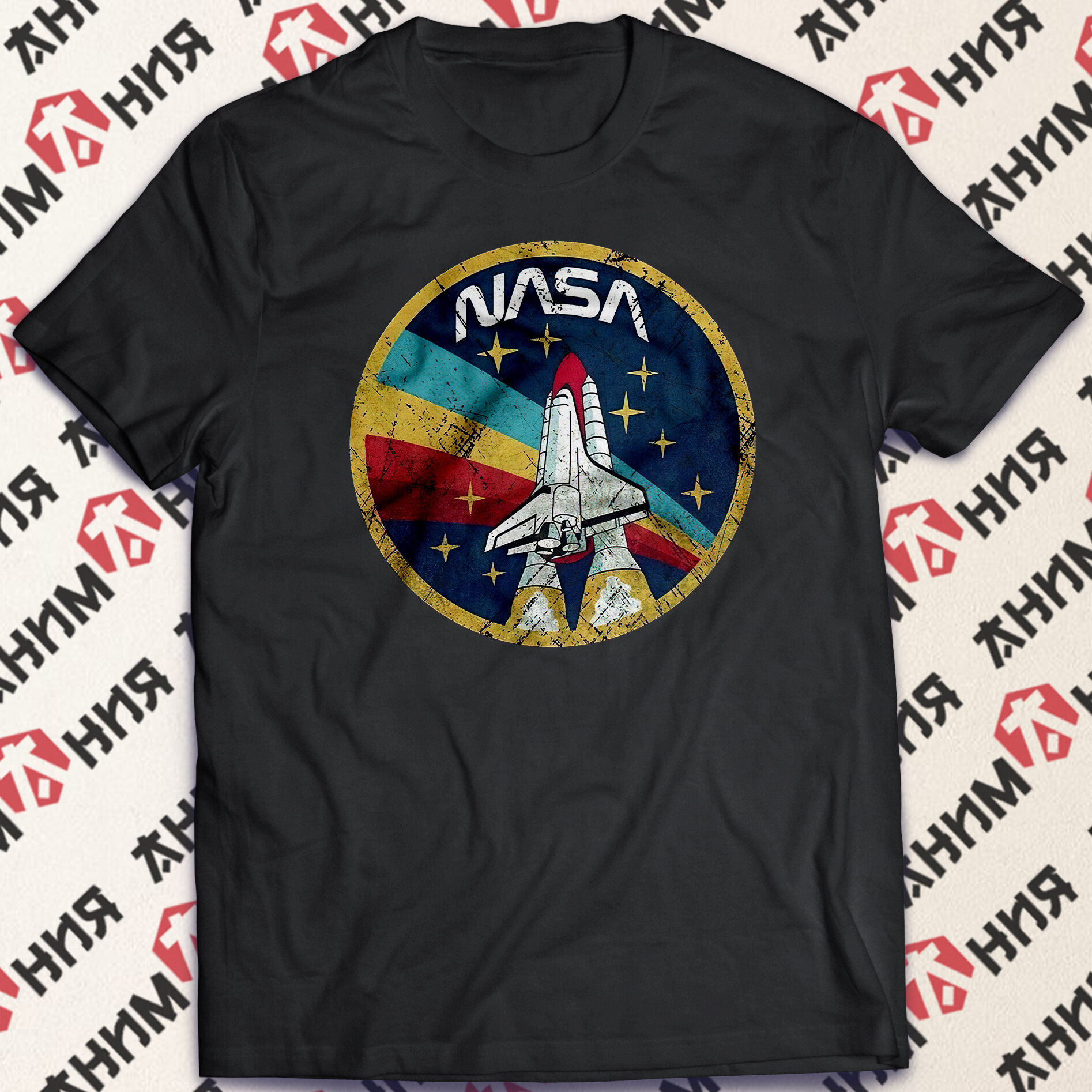 Футболка NASA, Наса, космос, ракета