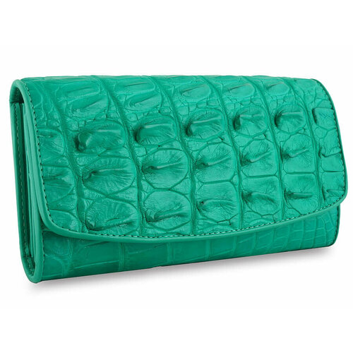фото Кошелек exotic leather, зеленый