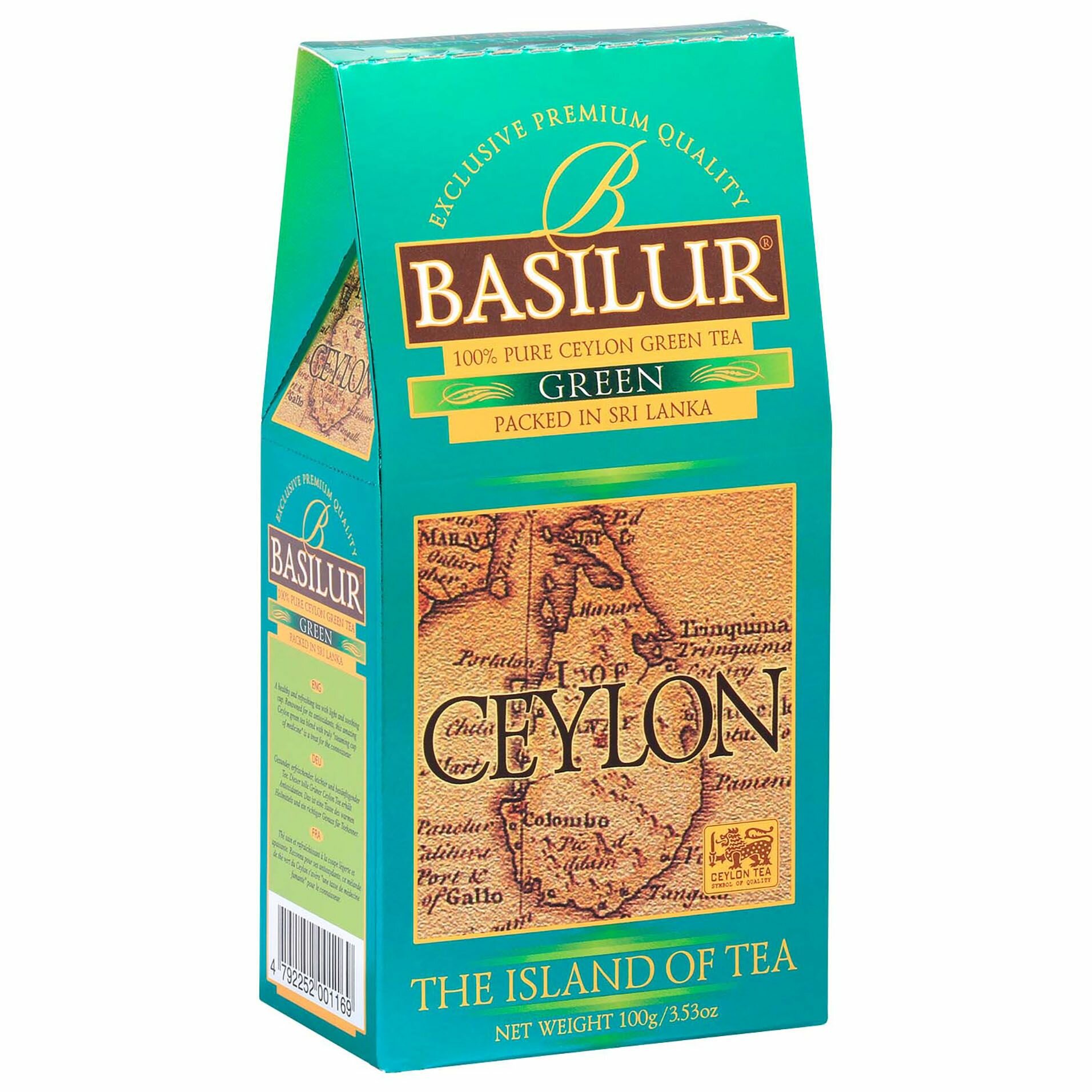 Чай зеленый Basilur Остров зеленый 100г Basilur Tea Export - фото №17