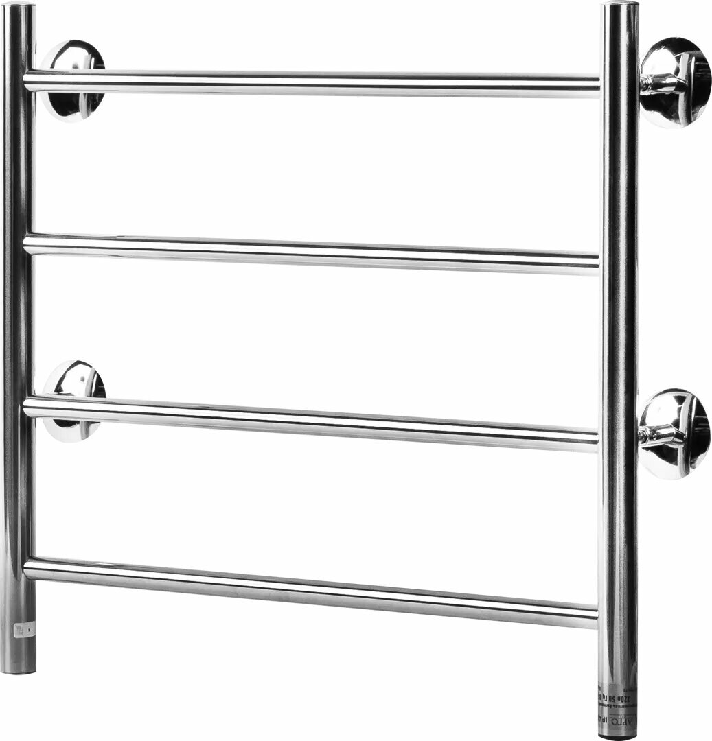 фото Полотенцесушитель электрический Equation Юна 500x450 мм 35 Вт с терморегулятором лесенка цвет хром