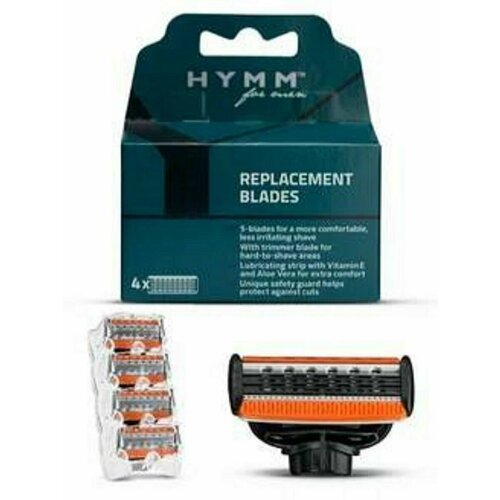 Amway HYMM Сменные лезвия для бритвы 4 шт 5299₽