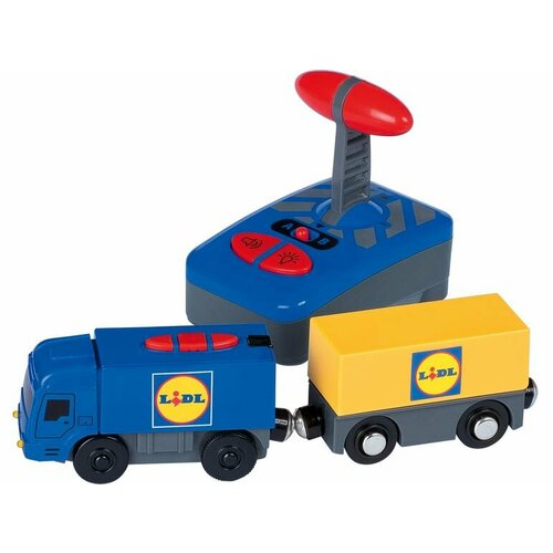 Playtive Грузовик с прицепом и пультом дистанционного управления