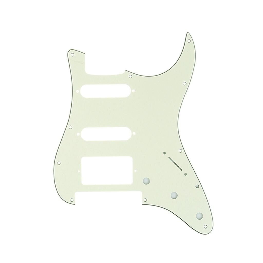 Панель для оригинального Fender Stratocaster HSS US/Mexico Parts MX1380IV трехслойная слоновая кость