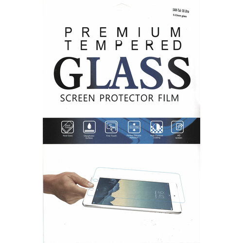 Защитное стекло для Samsung Galaxy Tab S8 Ultra гибридное защитное стекло krutoff для samsung galaxy tab s8 ultra sm x900 x906 14 6 2022 218525