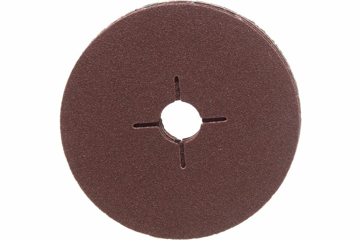 Круг фибровый гибкий (125 мм; P100) 10 шт. ПРАКТИКА