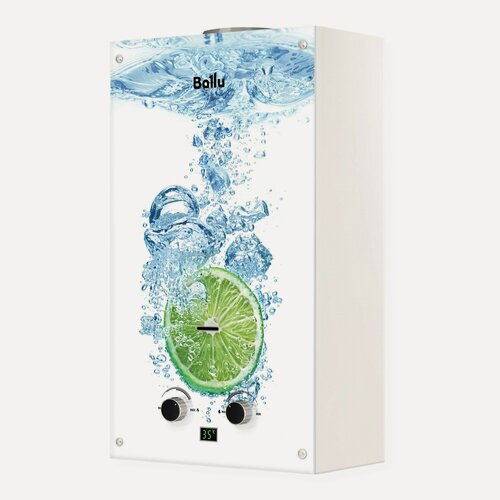 Изображение товара Колонка газовая Ballu GWH 10 Fiery Glass Lime