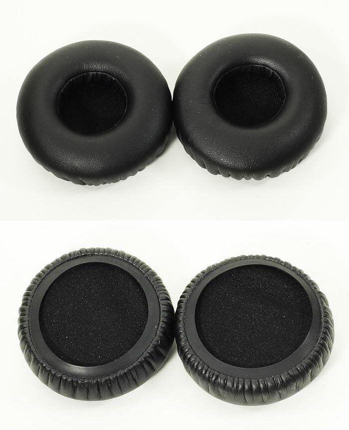 Ear pads / Амбушюры для наушников AKG K450 / K451 / K452 / K430 / K480 NC / K490 NC / K414P / Q460 / K26P черные