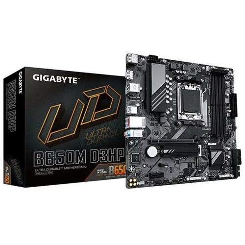 Материнская плата GIGABYTE B650M D3HP AM5 B650 4хDDR5 mATX 2хDPHDMI 14575₽