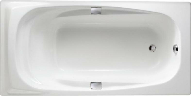 Чугунная ванна Jacob Delafon Super Repos 180х90 E2902-00 с отверстиями для ручек