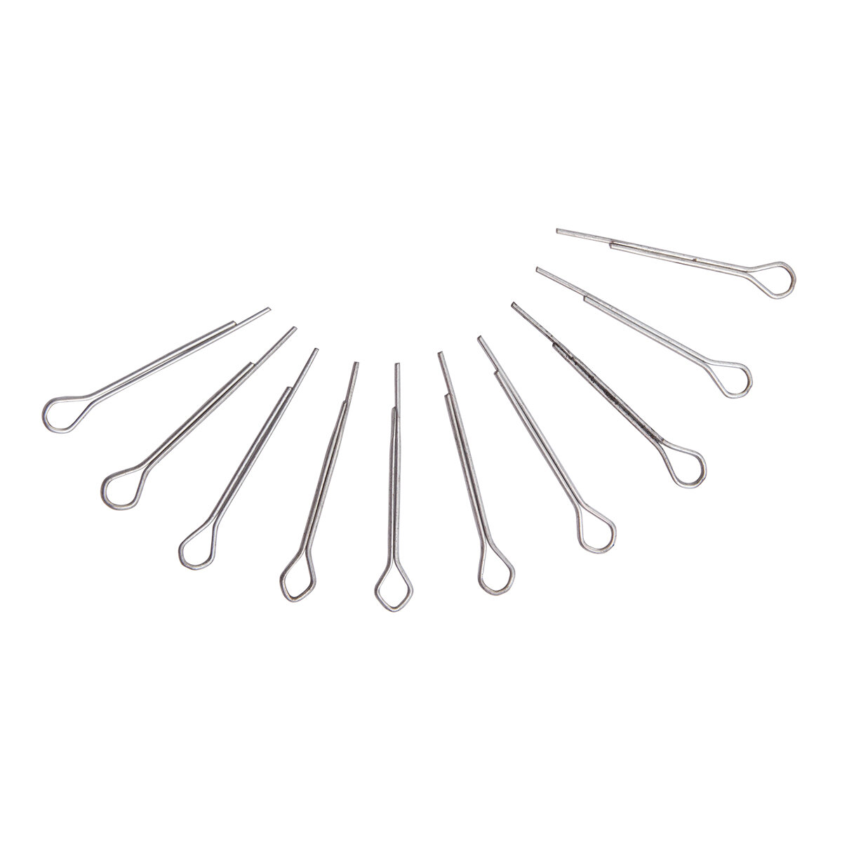 Шплинты для игрушек О-образные (крепления для подвижности рук и ног игрушек) Айрис, цинк, 1,6*20 мм, 10 шт — фото 1