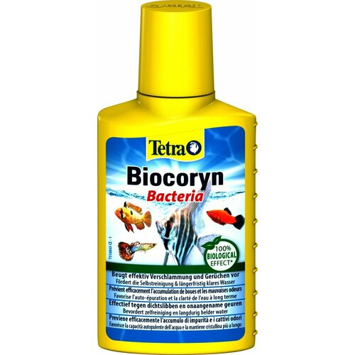 Кондиционер для разложения органики Tetra Biocoryn Bacteria 100мл на 400л