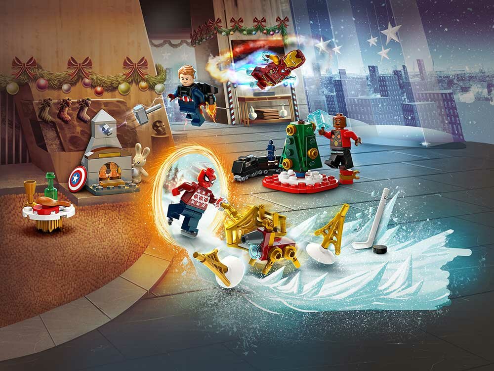 Конструктор LEGO Super Heroes 76267 Конструктор Новогодний календарь, 2024