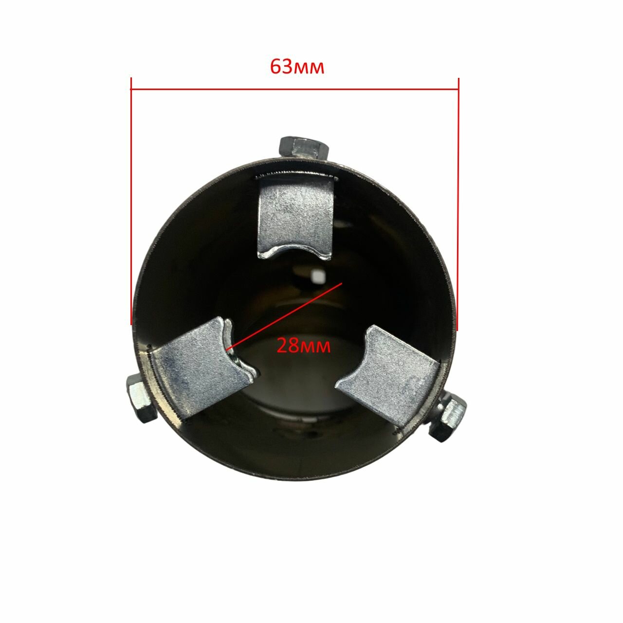 Насадка на глушитель А14 (посадочный диаметр от 28мм) — фото 1