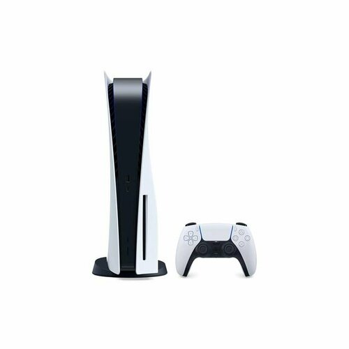 Игровая приставка PlayStation 5 825 ГБ SSD белый c дисководом 7492400₽