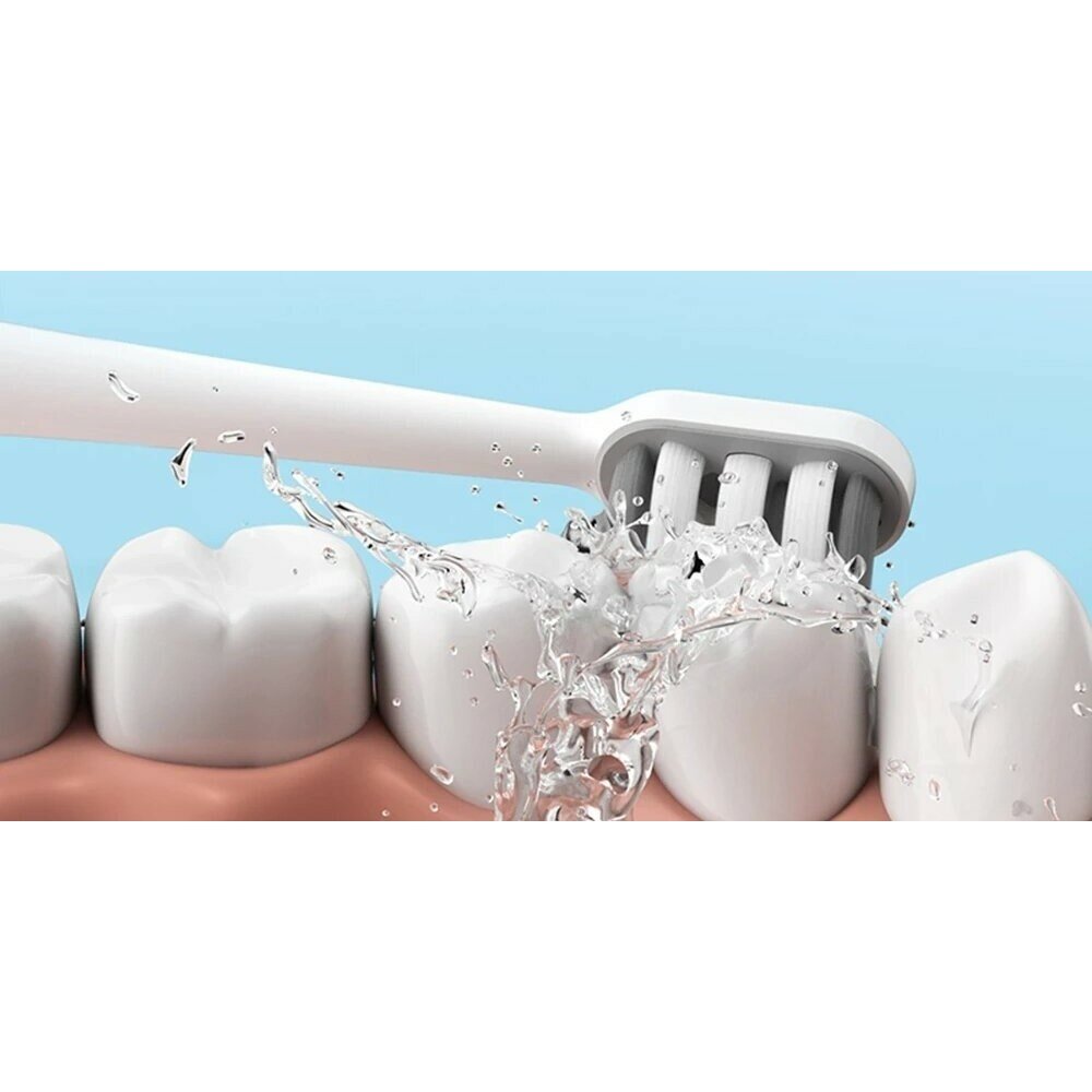 Звуковая электрическая зубная щетка DR.BEI Sonic Electric Toothbrush GY3 белая - фото №18