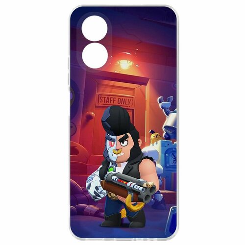 Чехол-накладка Krutoff Clear Case Brawl Stars-Б-800 для Oppo A18 чехол накладка krutoff clear case brawl stars амбер для oppo a18