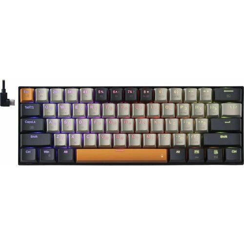 Клавиатура Redragon Caraxes Pro USB BluetoothРадиоканал черный 71554 534100₽