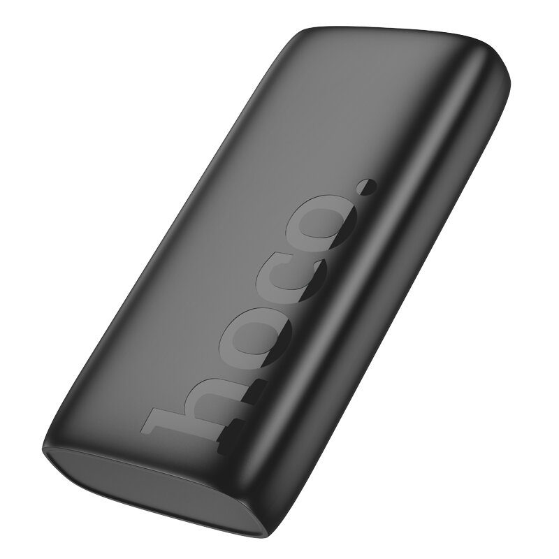 Универсальный Доп. Аккумулятор 20000mAh, J122A, HOCO, выход: 2 USB (22.5W)+1 PD (20W), черный