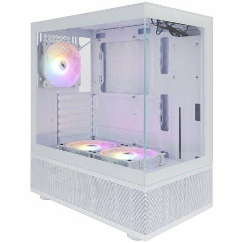 1STPLAYER Корпус MIKU Mi7-A White ATX 3x120mm LED fans Mi7-A-WH-2F1R-W-1F1-W аккумулятор для телефона xiaomi mi7 bm3c