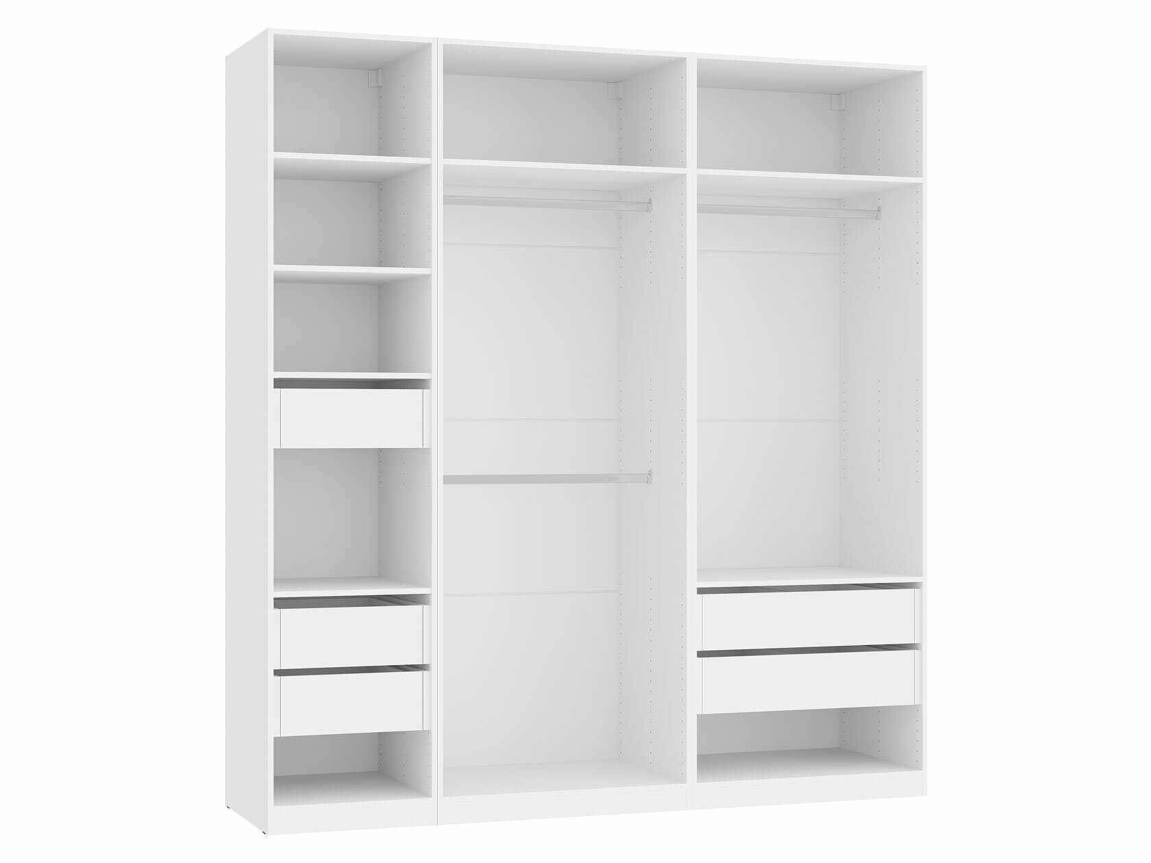 Шкаф Первый Мебельный Сиена Белый