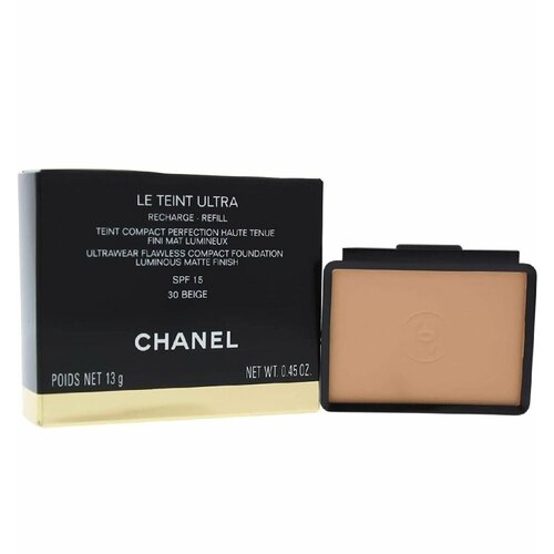 Chanel Le Teint Ultra Compact Refill Powder B30 artdeco сменный блок для компактной пудры pure минеральной 1 шт 05 fair ivory 9 г