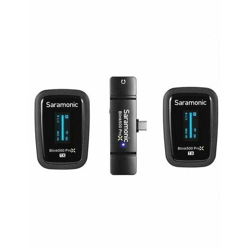 Радиосистема Saramonic Blink500 ProX B6TXTXRXUC 24Гц приемник 2 передатчика разъем Type-C 2714200₽