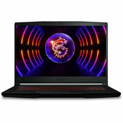 Ноутбук MSI Thin GF63 12UC-1047XRU Black 9S7-16R821-1047 (Intel Core i5 12450H 2.0 Ghz/8192Mb/256Gb SSD/nVidia RTX 3050 4096Mb/Wi-Fi/Bluetooth/Cam/15.6/1920x1080/DOS)