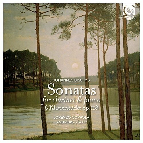 AUDIO CD Lorenzo Coppola: Brahms: Sonatas for Clarinet and Piano. 1 CD