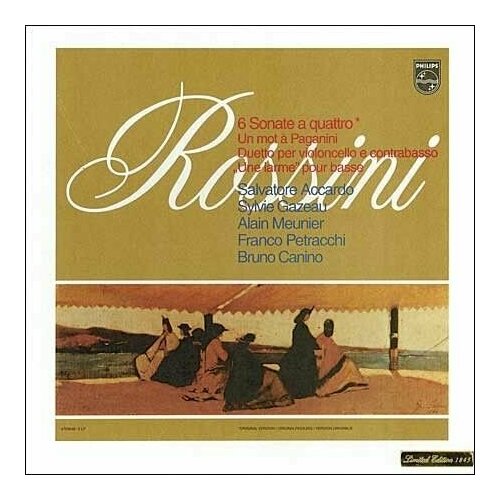 Виниловая пластинка Rossini: Six Sonate a Quattro. Salvatore Accardo Limited Edition (2 LP)